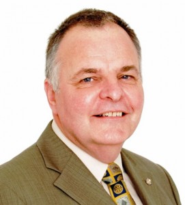 Kevin Walsh, District Governor for Rotary International in Cumbria and Lancashire