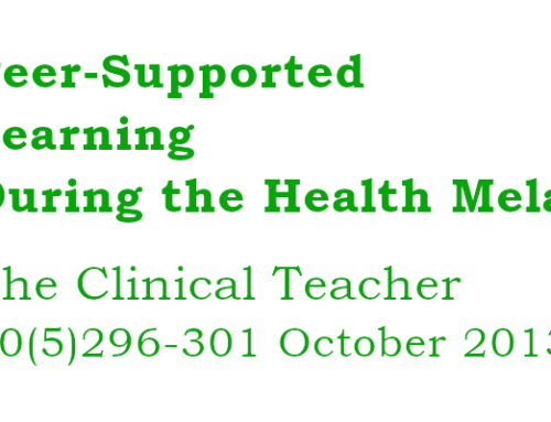 Peer-Supported Learning During Health Mela