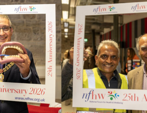BURNLEY MAYOR APPLAUDS HEALTH MELA AT SILVER JUBILEE EVENT