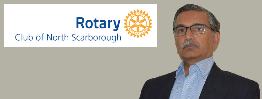 Rotary Club of North Scarborough, Dr Abhay Vaidya