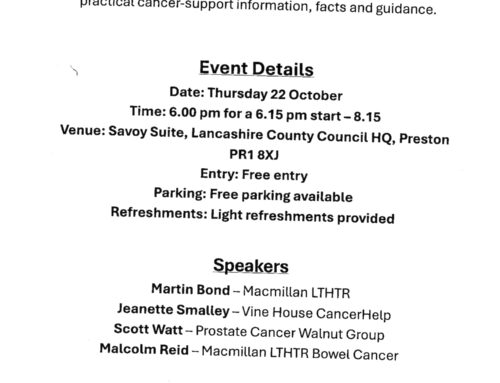 Community Engagement Seminar on Cancer Care